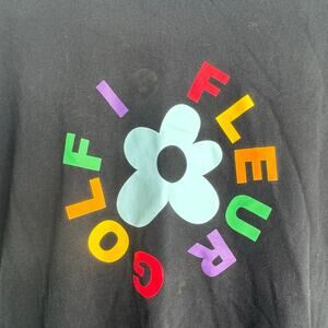 Converse T Shirt  GOLF LE FLEUR TEE Size Large Black